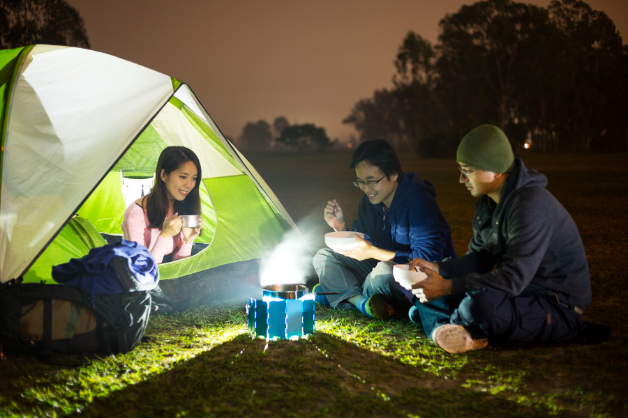 famille au camping le fief melin oléron