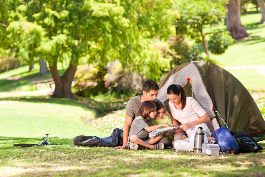 famille au camping le fief melin oléron